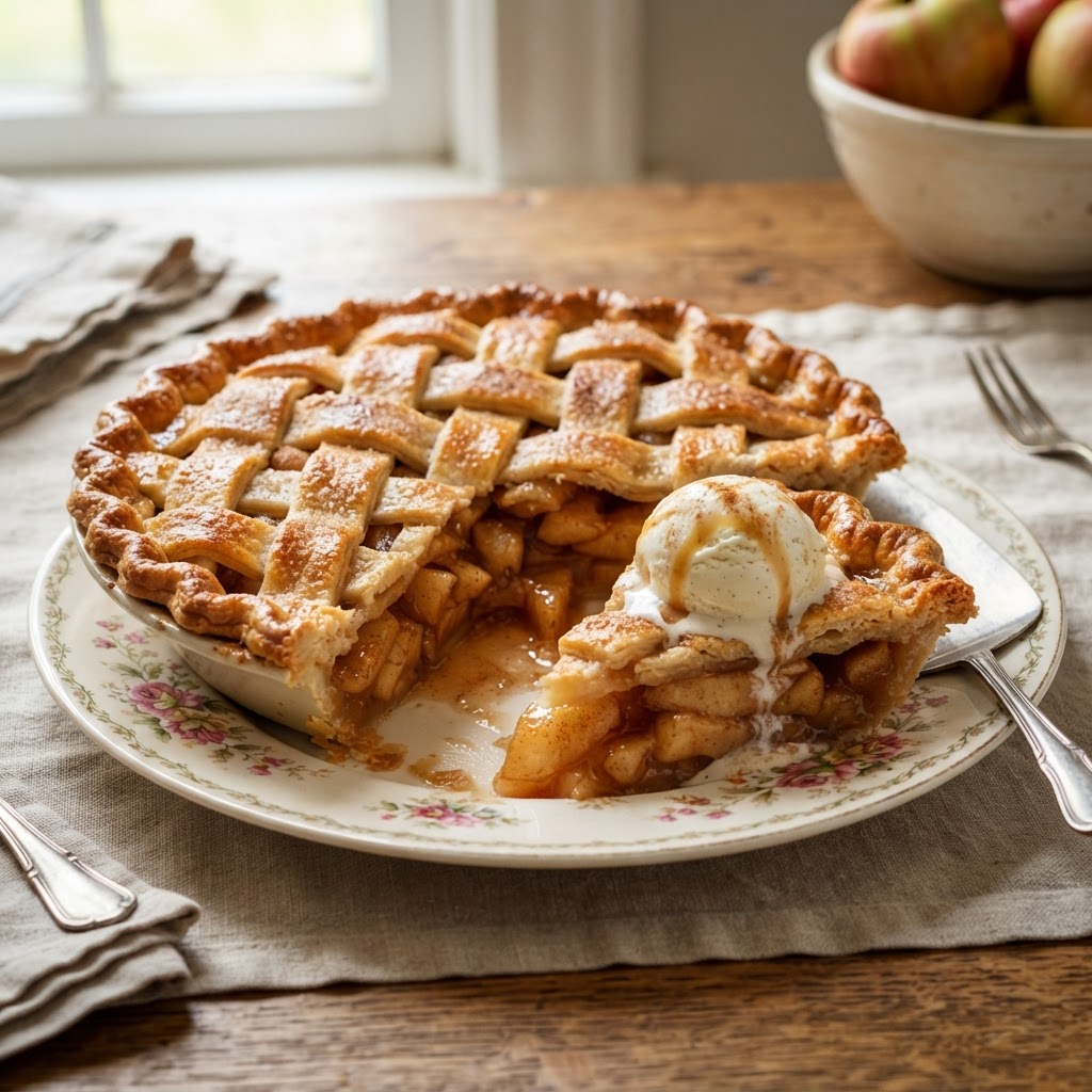 Photo de la recette Apple Pie — dessert américaine maison