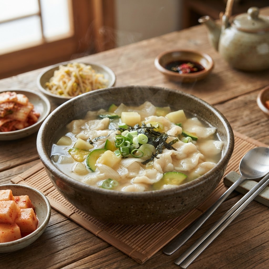 Photo de la recette Sujebi — plat coréenne maison
