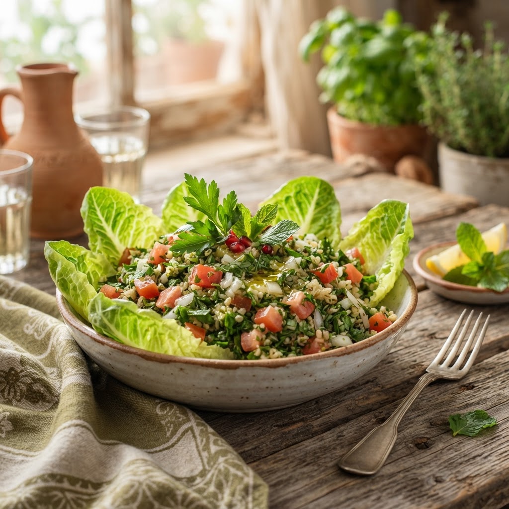 Photo de la recette Tabbouleh — entrée libanaise maison