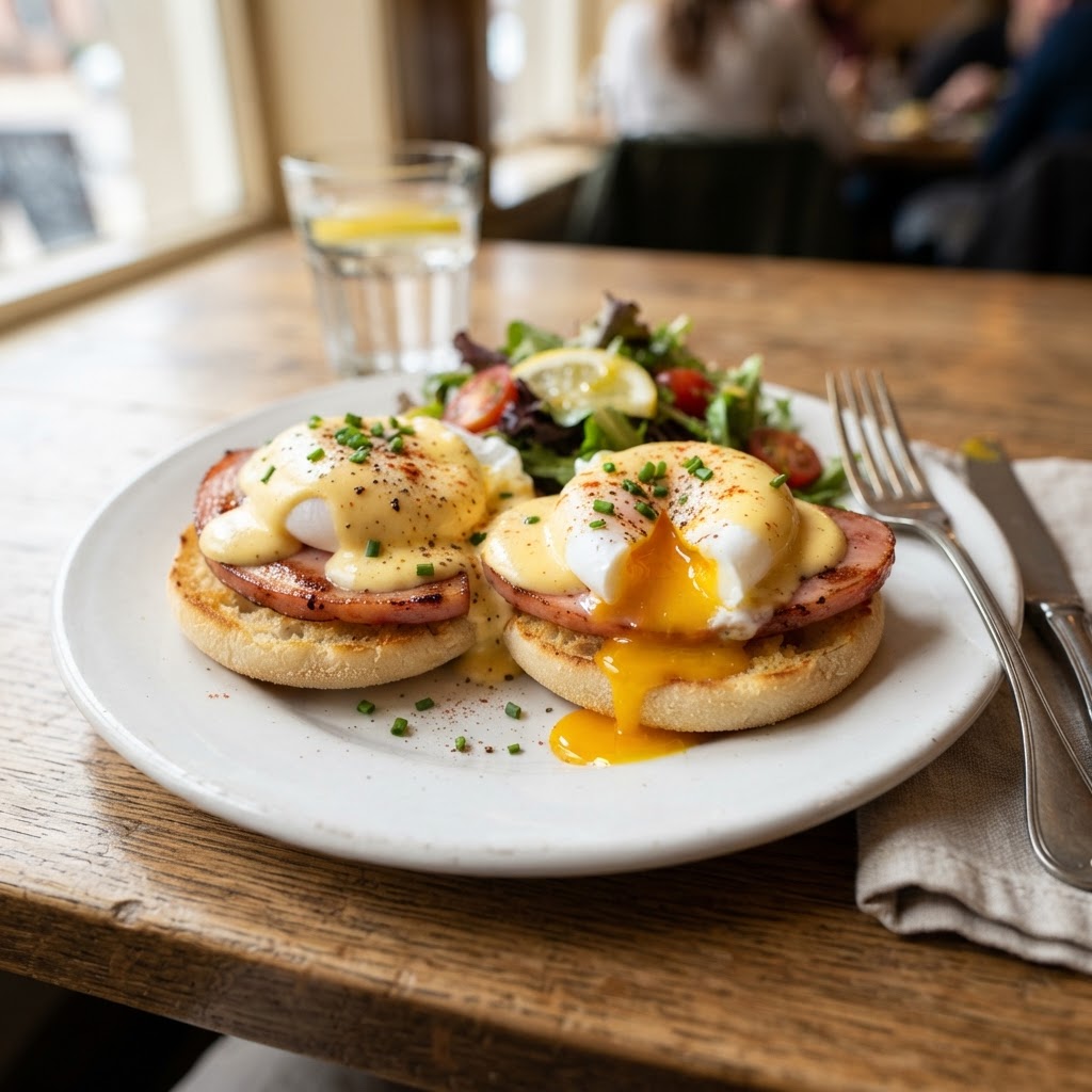 Photo de la recette Eggs benedict — plat américaine maison