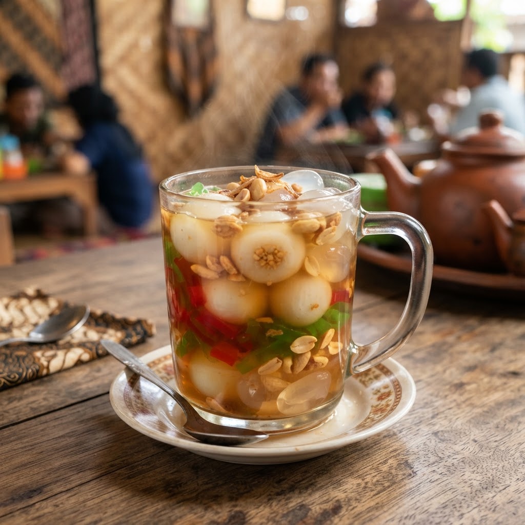 Photo de la recette Wedang Ronde — boisson indonésienne maison
