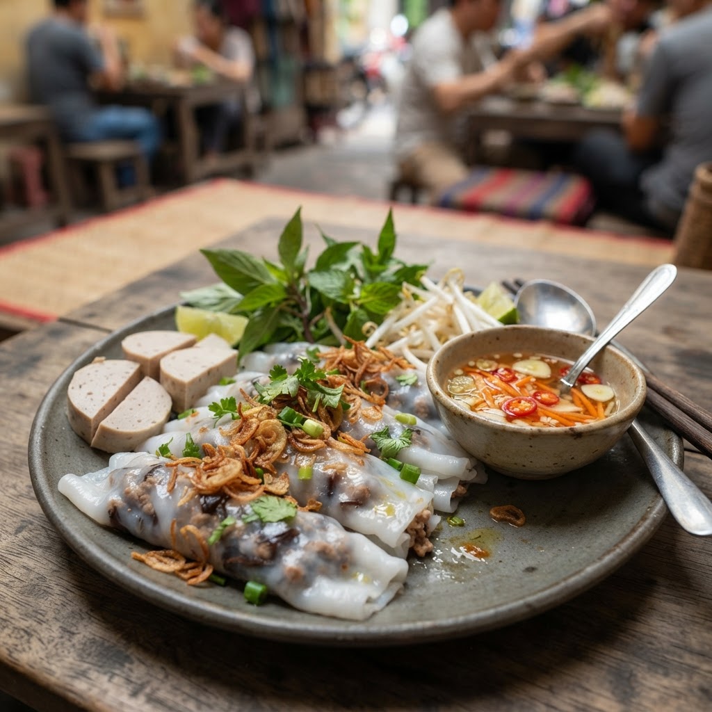 Photo de la recette Banh cuon — plat vietnamienne maison