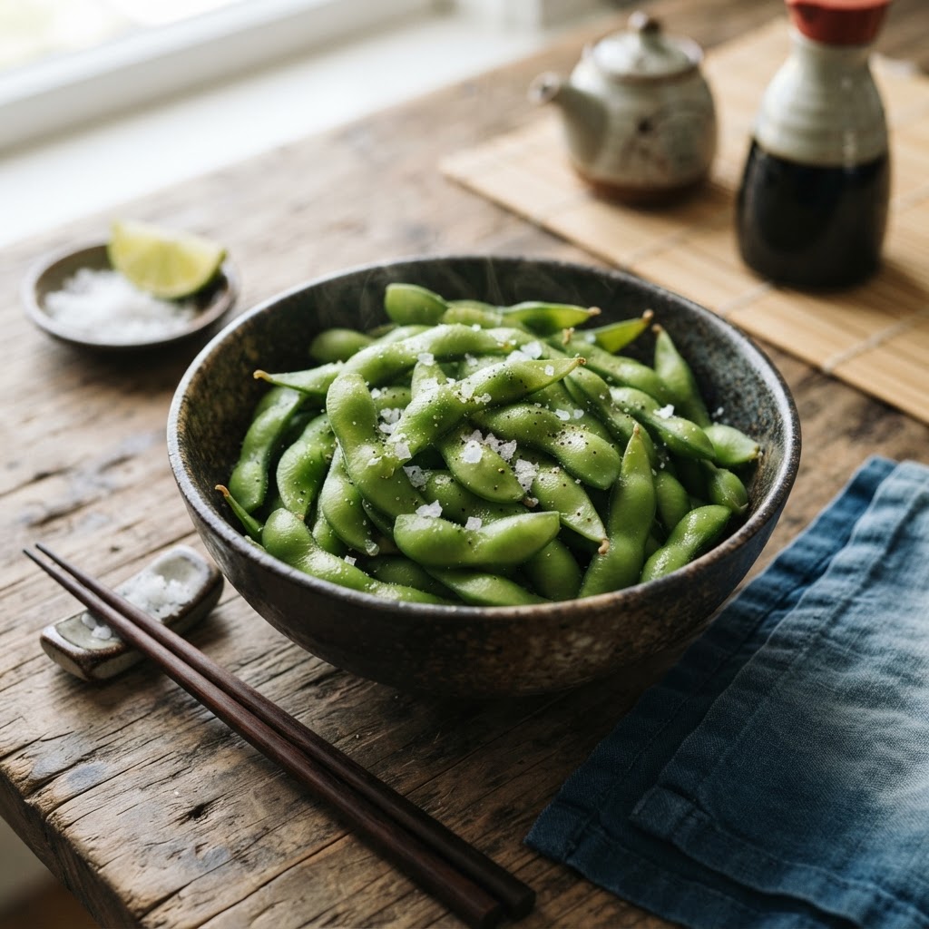 Photo de la recette Edamame snack — snack japonaise maison