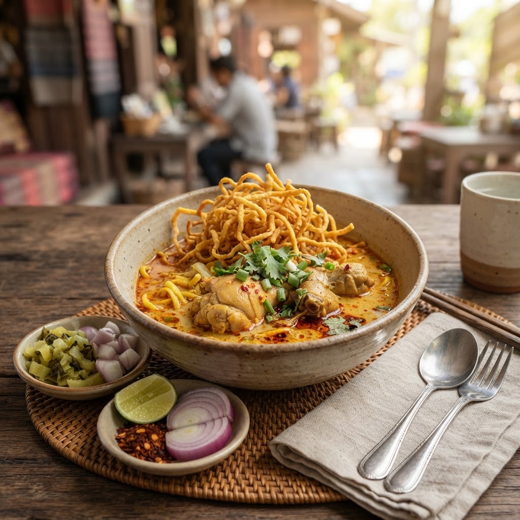 Photo de la recette Khao soi — plat thaïlandaise maison