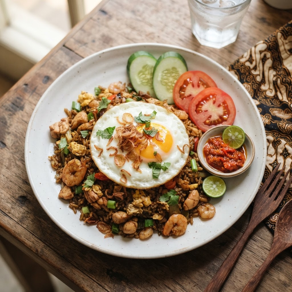 Photo de la recette Nasi Goreng — plat indonésienne maison