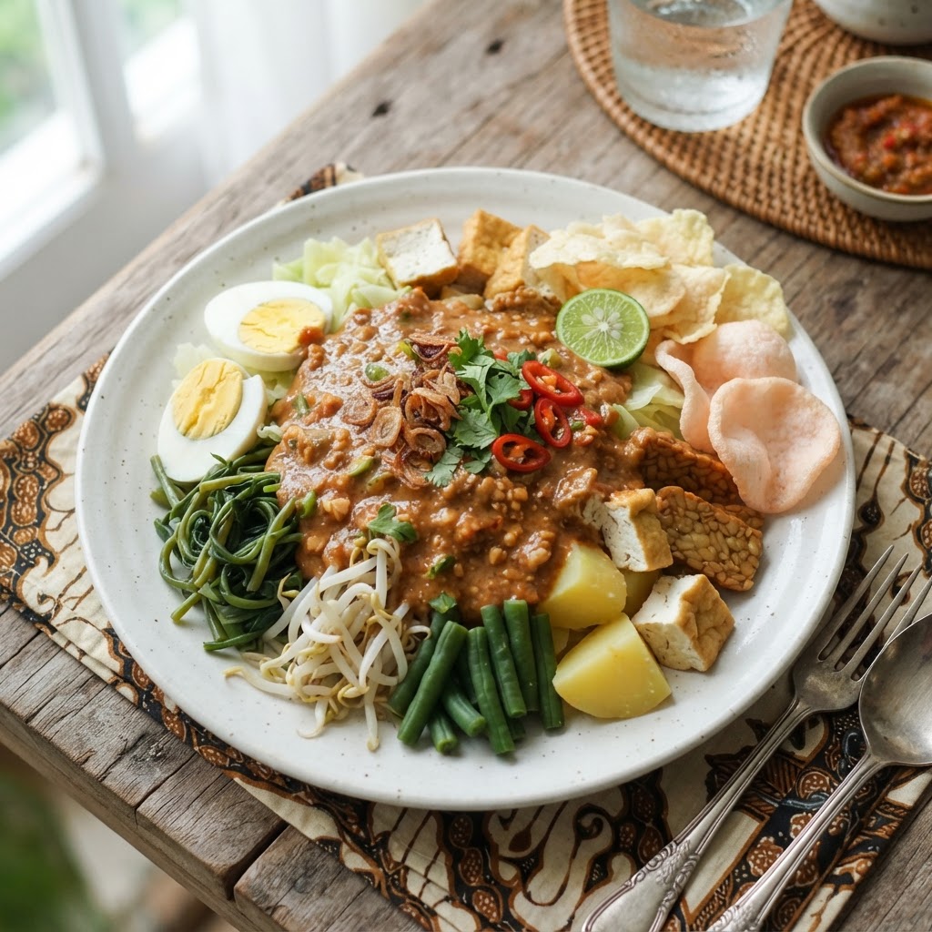 Photo de la recette Gado-Gado — plat indonésienne maison