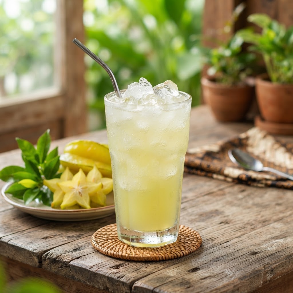 Photo de la recette Jus Belimbing — boisson indonésienne maison
