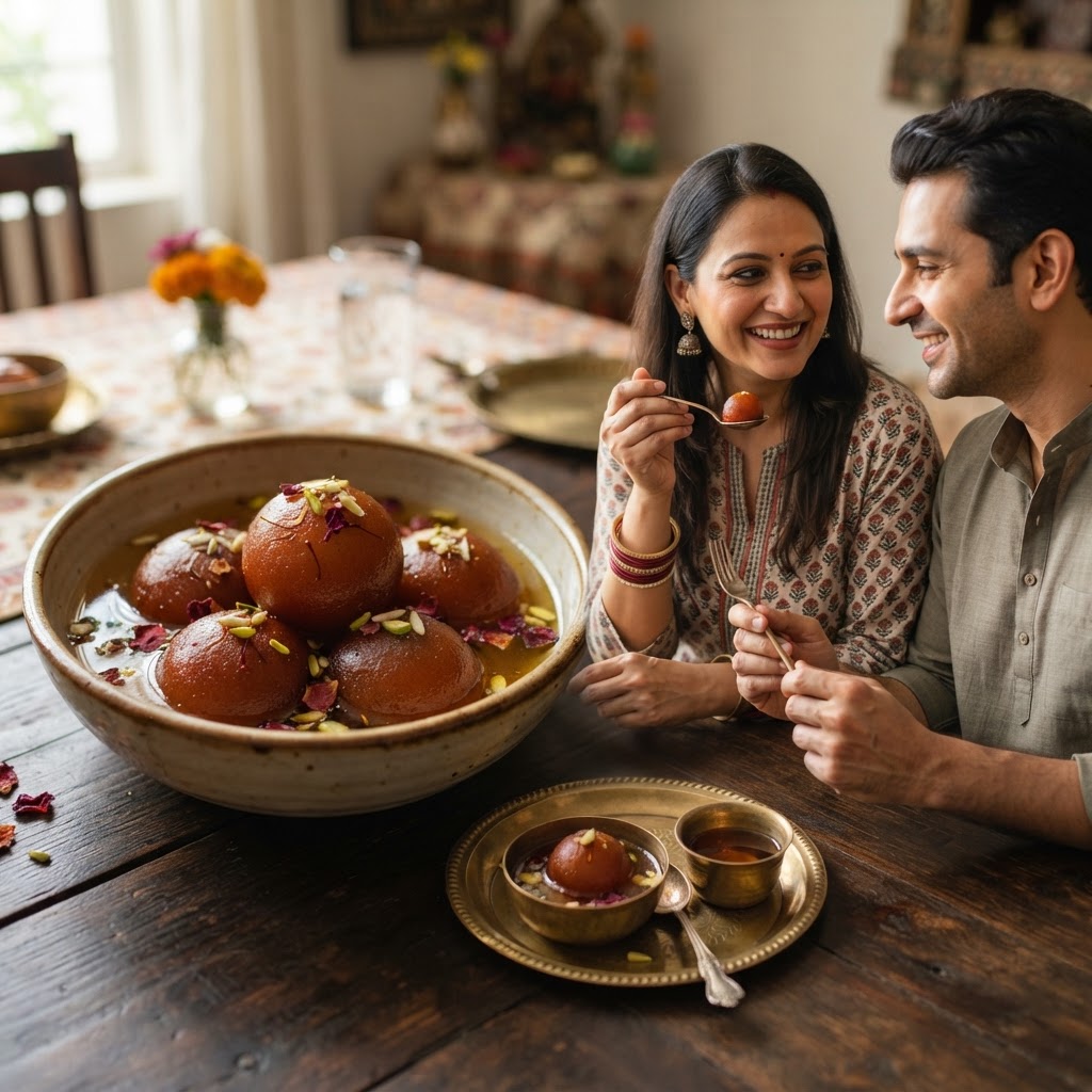 Photo de la recette Gulab jamun — dessert indienne maison