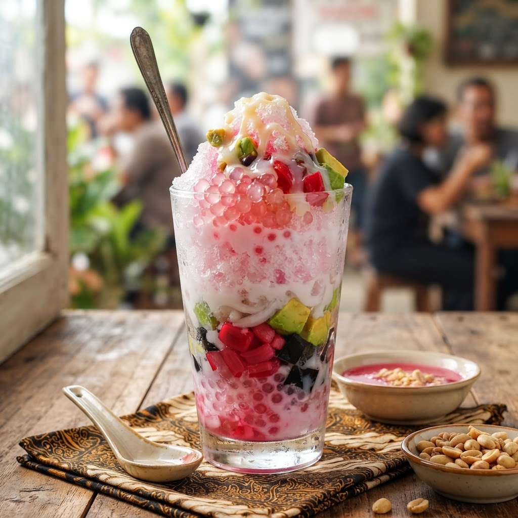 Photo de la recette Es Doger — dessert indonésienne maison