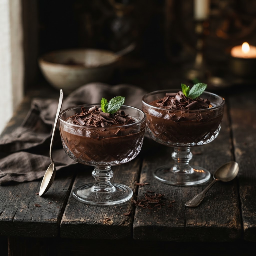 Photo de la recette Mousse au chocolat — dessert française maison