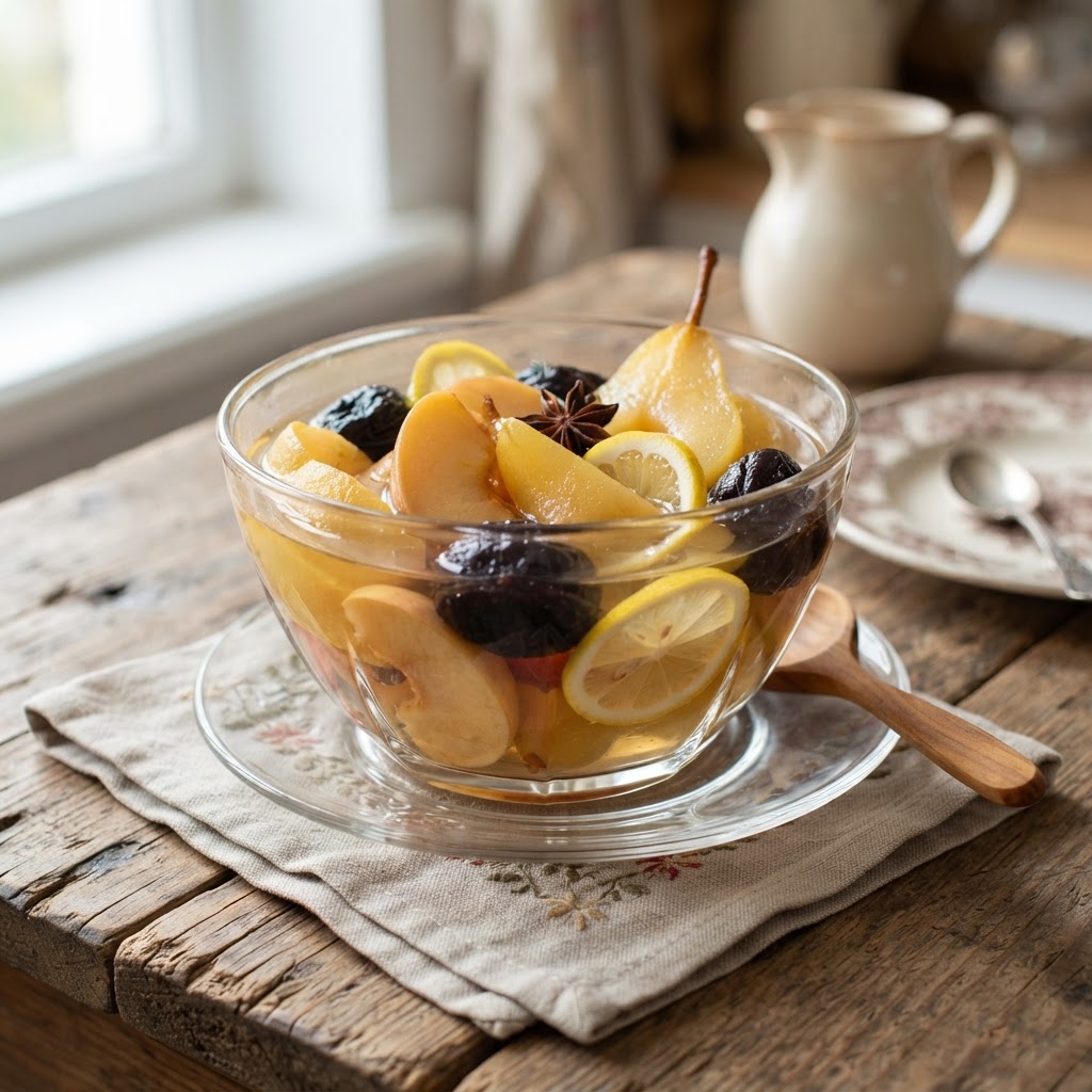 Photo de la recette Kompot de fruits — dessert balkans maison