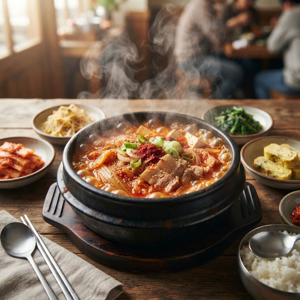 Photo de la recette Kimchi jjigae — plat coréenne maison