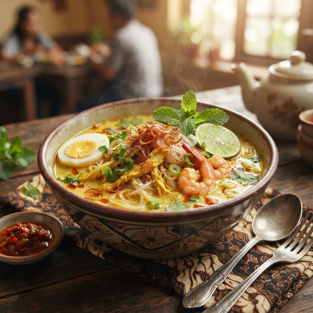 Photo de la recette Laksa Betawi — plat indonésienne maison