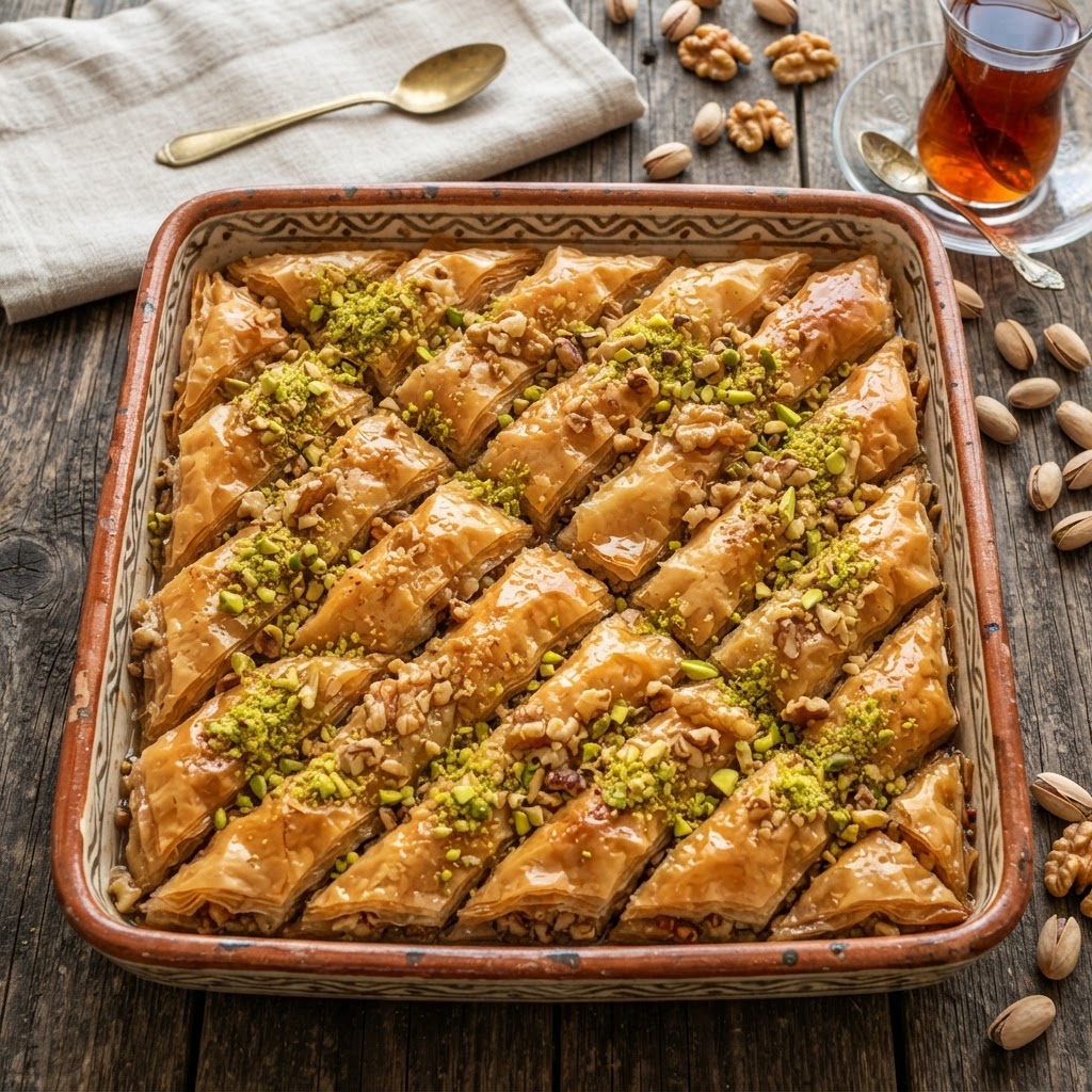 Photo de la recette Baklava — dessert balkans maison