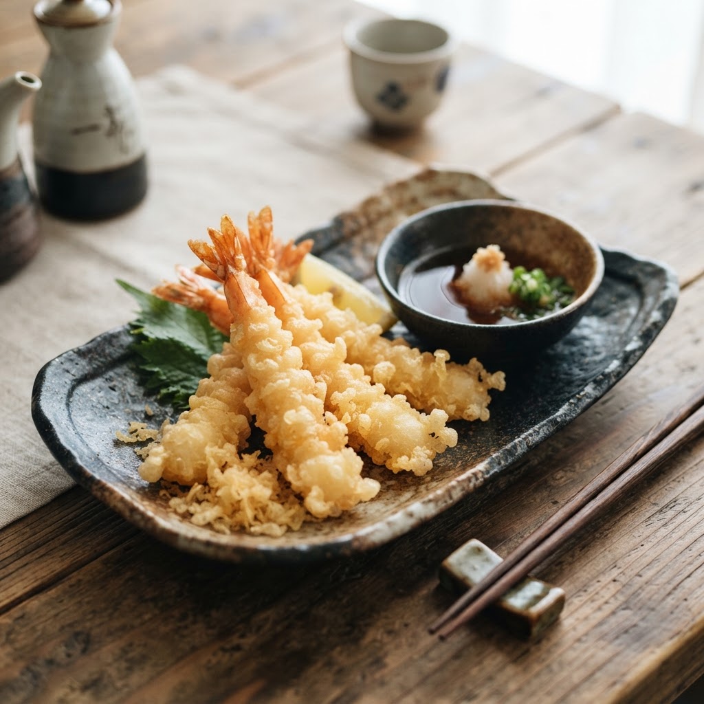 Photo de la recette Tempura de crevettes — plat japonaise maison