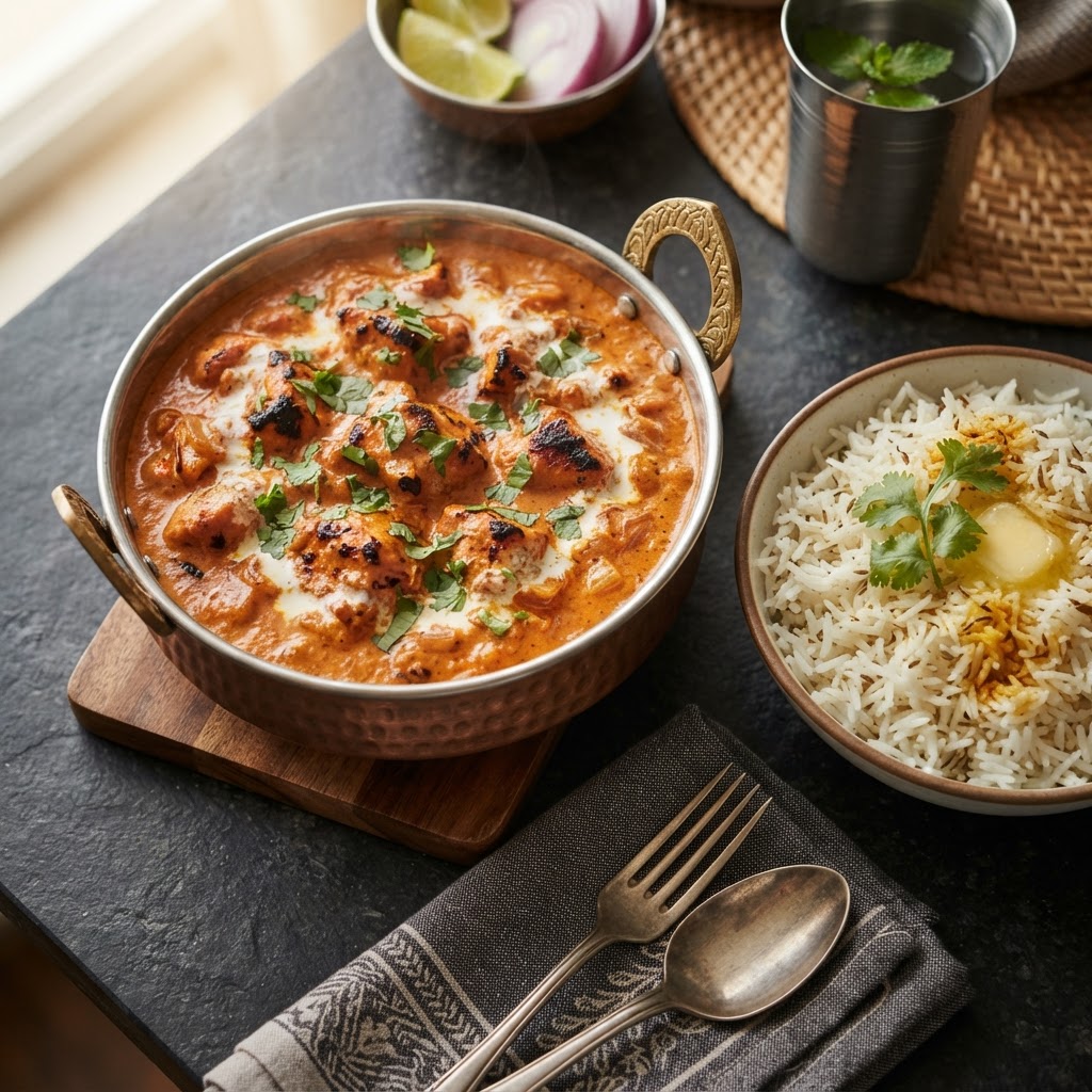 Photo de la recette Chicken tikka masala — plat indienne maison