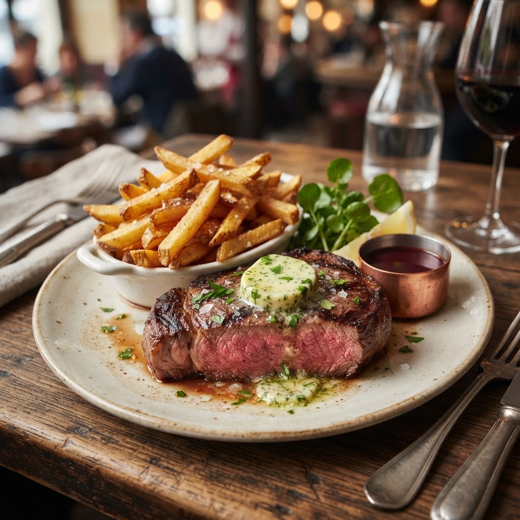 Photo de la recette Steak frites — plat française maison