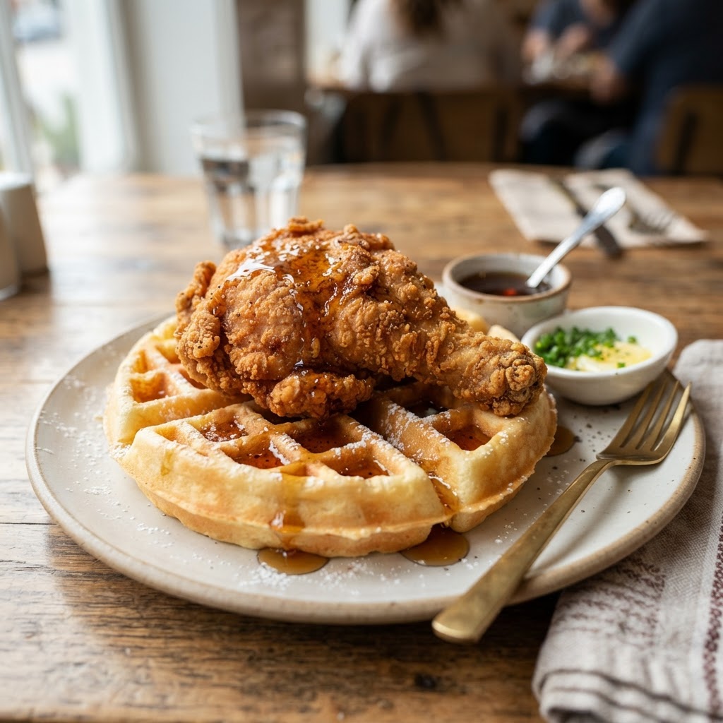 Chicken and Waffles