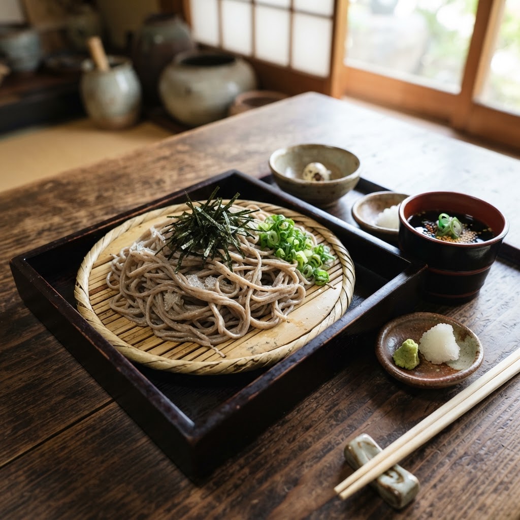 Photo de la recette Zaru soba — plat japonaise maison