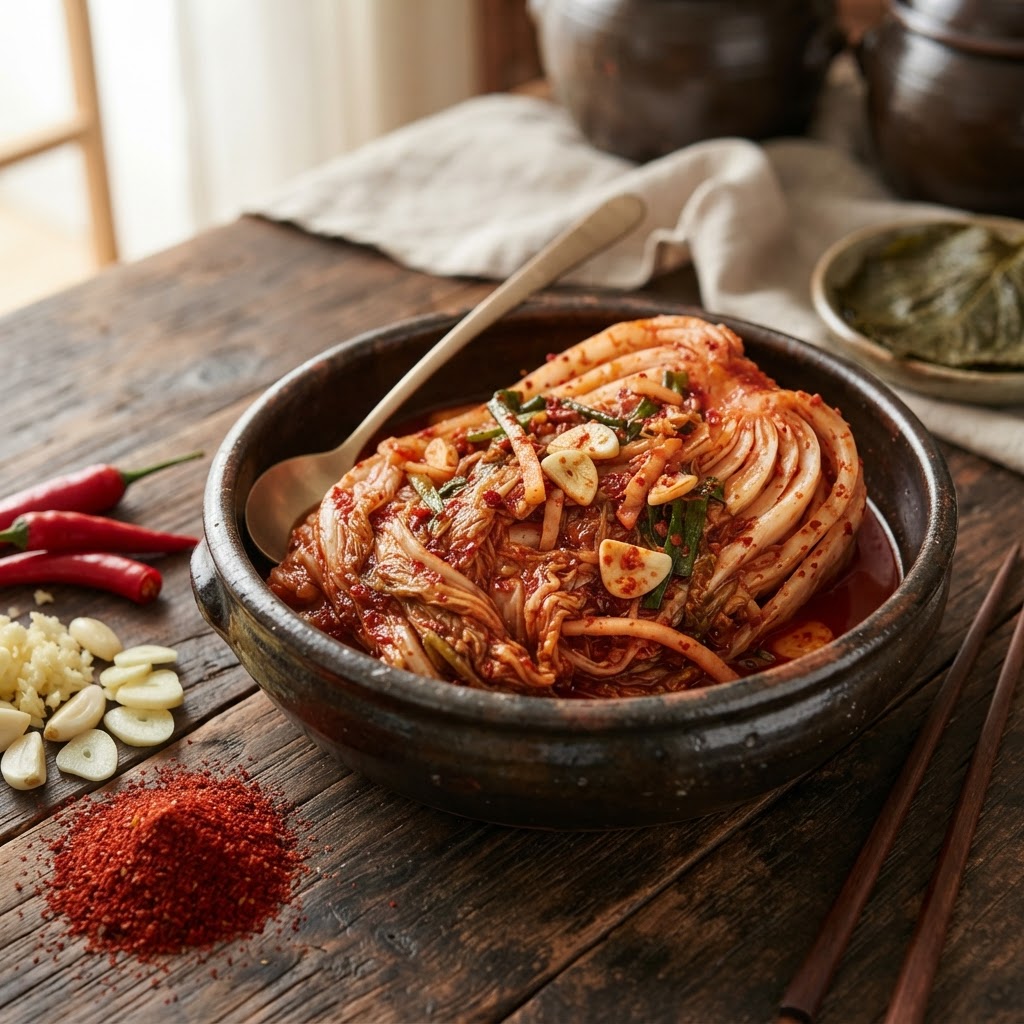 Photo de la recette Kimchi maison — snack coréenne maison