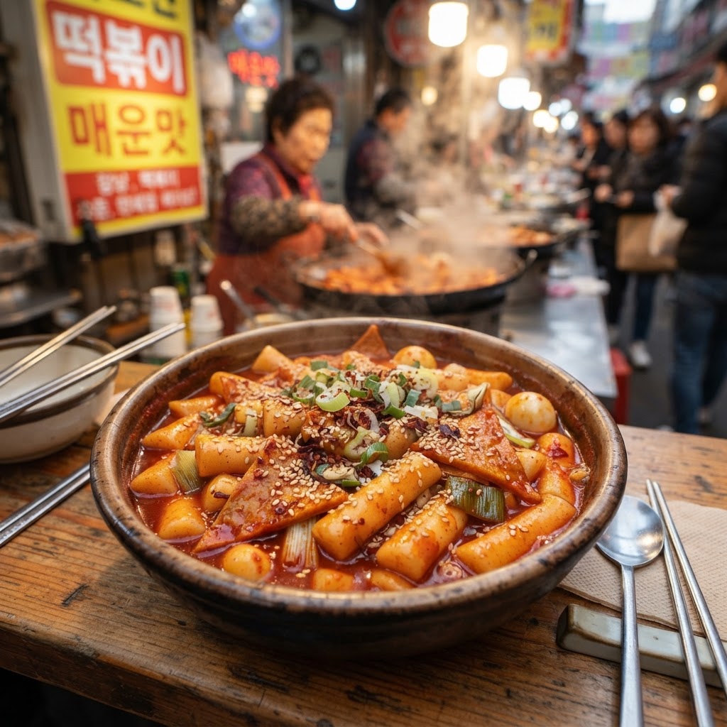Photo de la recette Tteokbokki épicés — plat coréenne maison