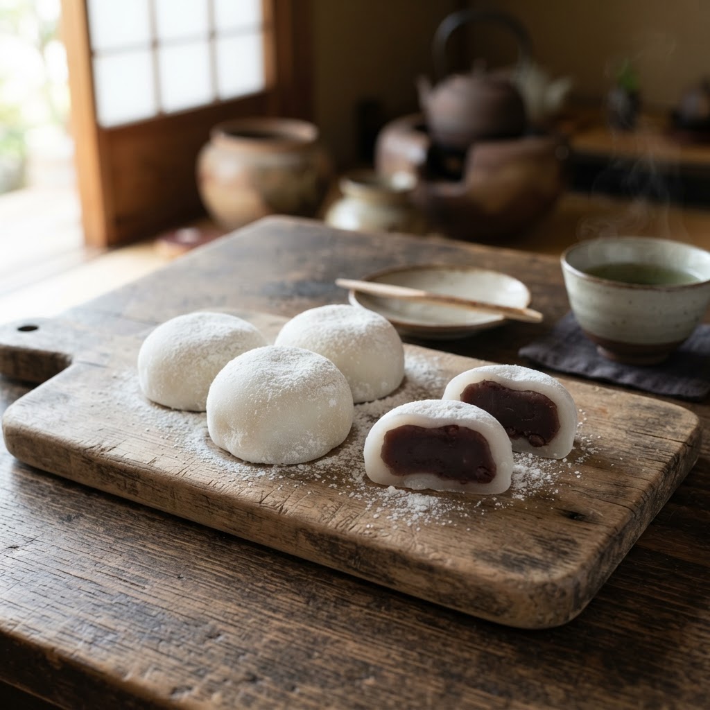 Photo de la recette Mochi daifuku — dessert japonaise maison