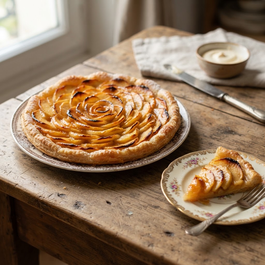 Photo de la recette Tarte aux pommes — dessert française maison