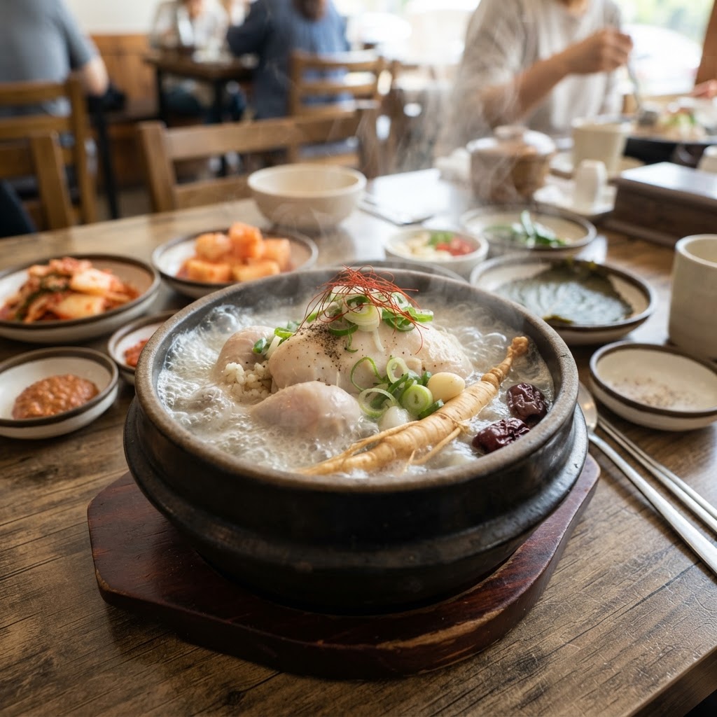 Photo de la recette Samgyetang — plat coréenne maison