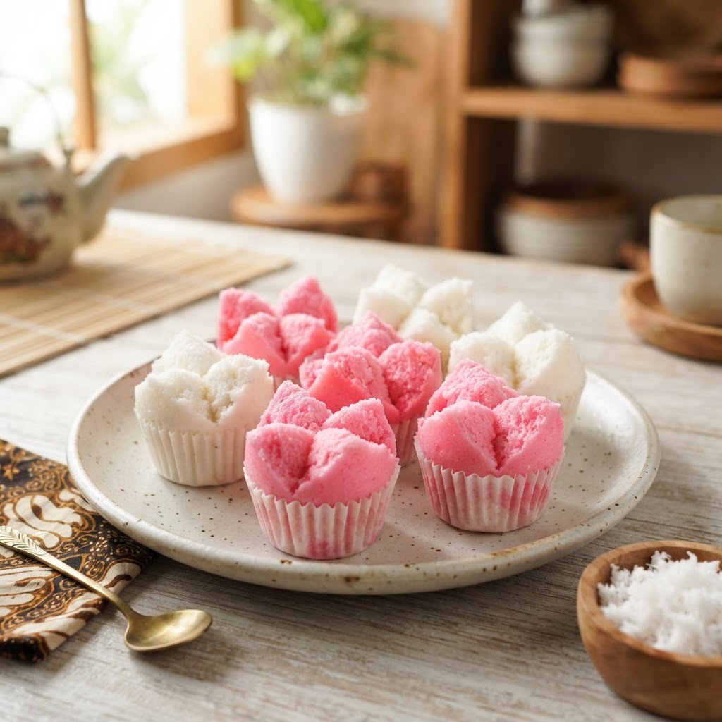 Photo de la recette Kue Mangkok — dessert indonésienne maison