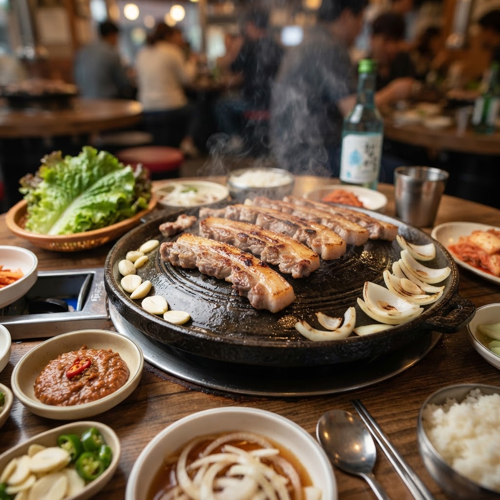 Photo de la recette Samgyeopsal — plat coréenne maison