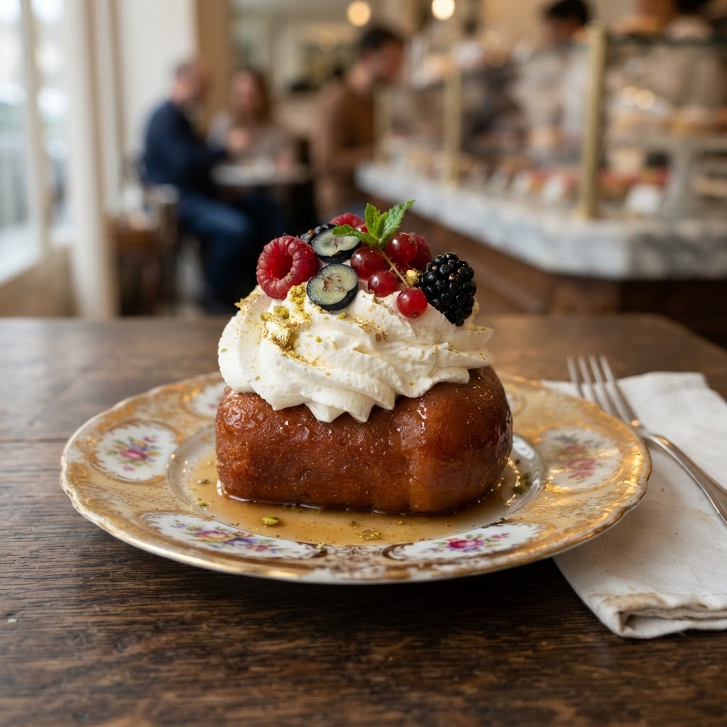 Photo de la recette Baba au rhum — dessert française maison