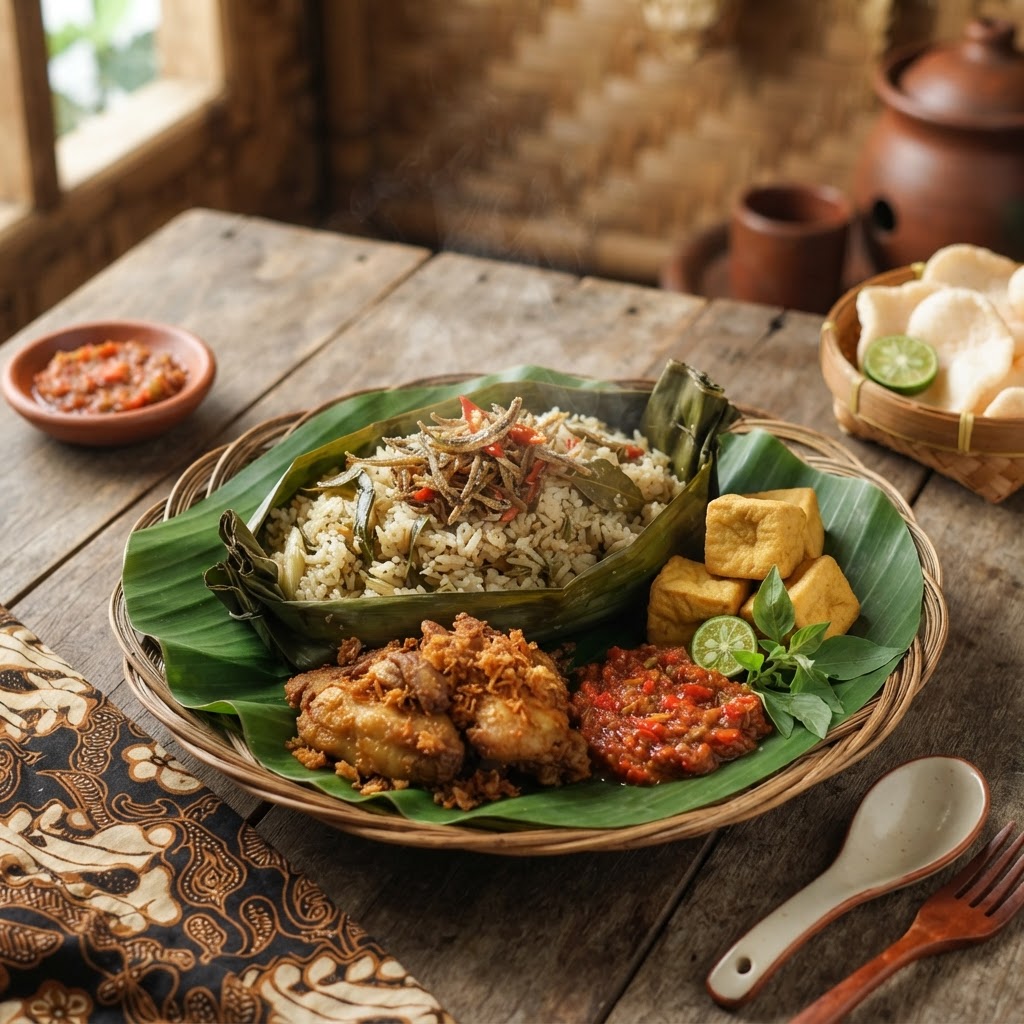 Photo de la recette Nasi Liwet — plat indonésienne maison