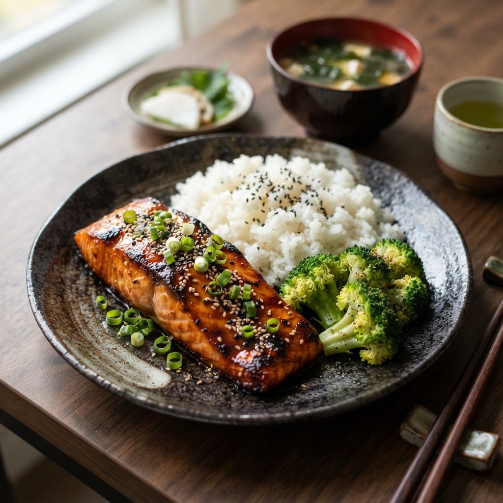 Photo de la recette Saumon teriyaki — plat japonaise maison
