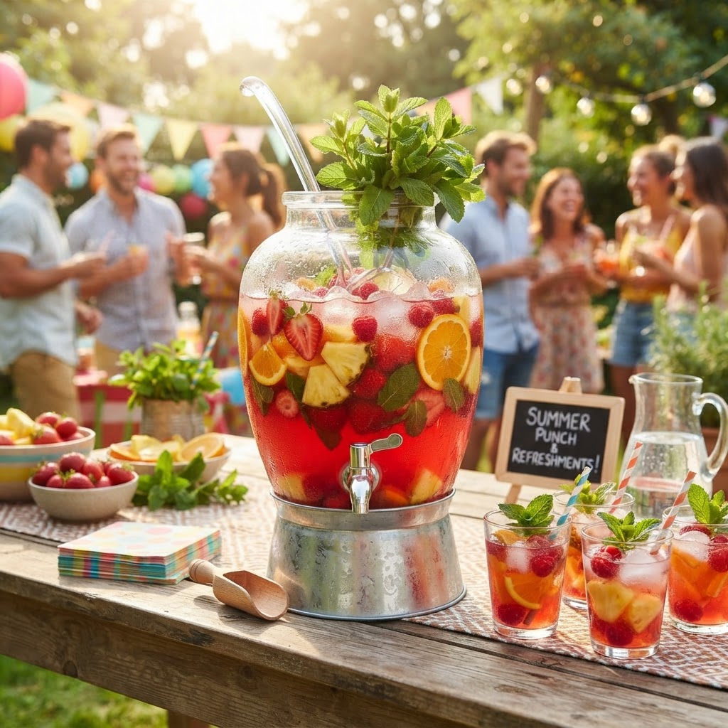 Photo de la recette Punch aux fruits — boisson tropicale maison