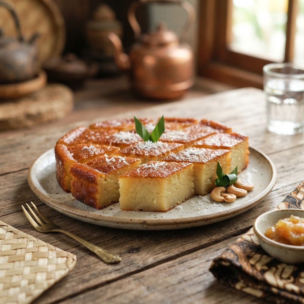 Photo de la recette Kue Bingka — dessert indonésienne maison