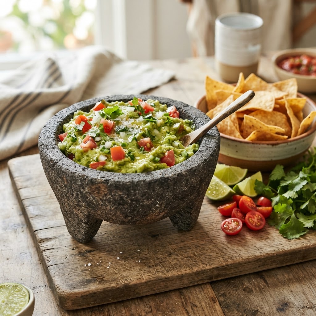 Photo de la recette Guacamole — snack mexicaine maison