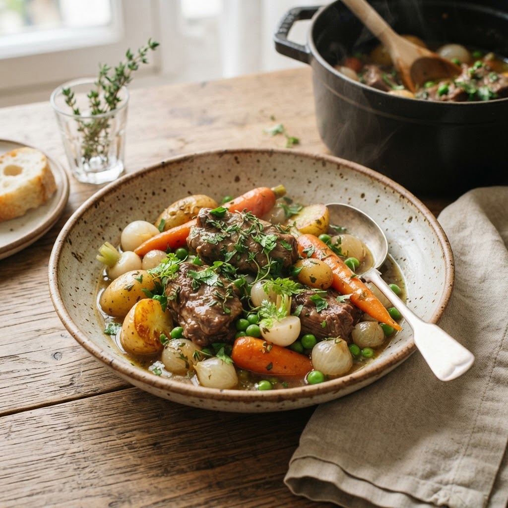 Photo de la recette Navarin d'agneau — plat française maison