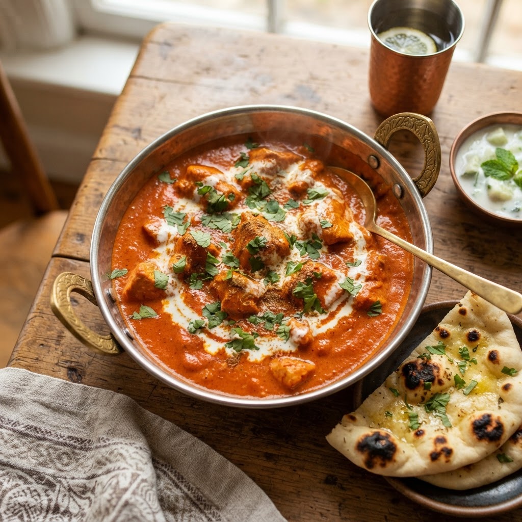Photo de la recette Butter chicken — poulet au beurre indien — plat indienne maison