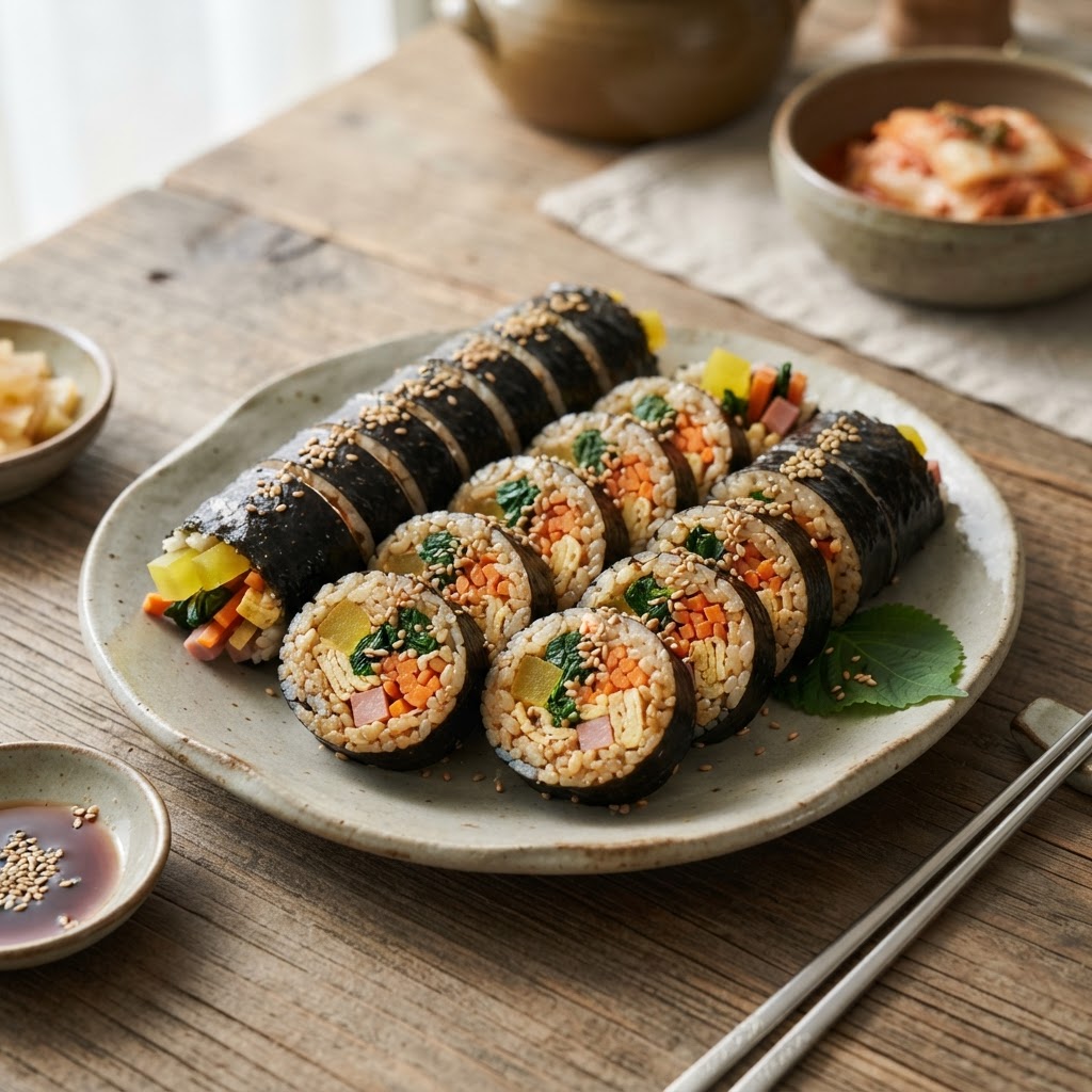 Photo de la recette Gimbap — plat coréenne maison