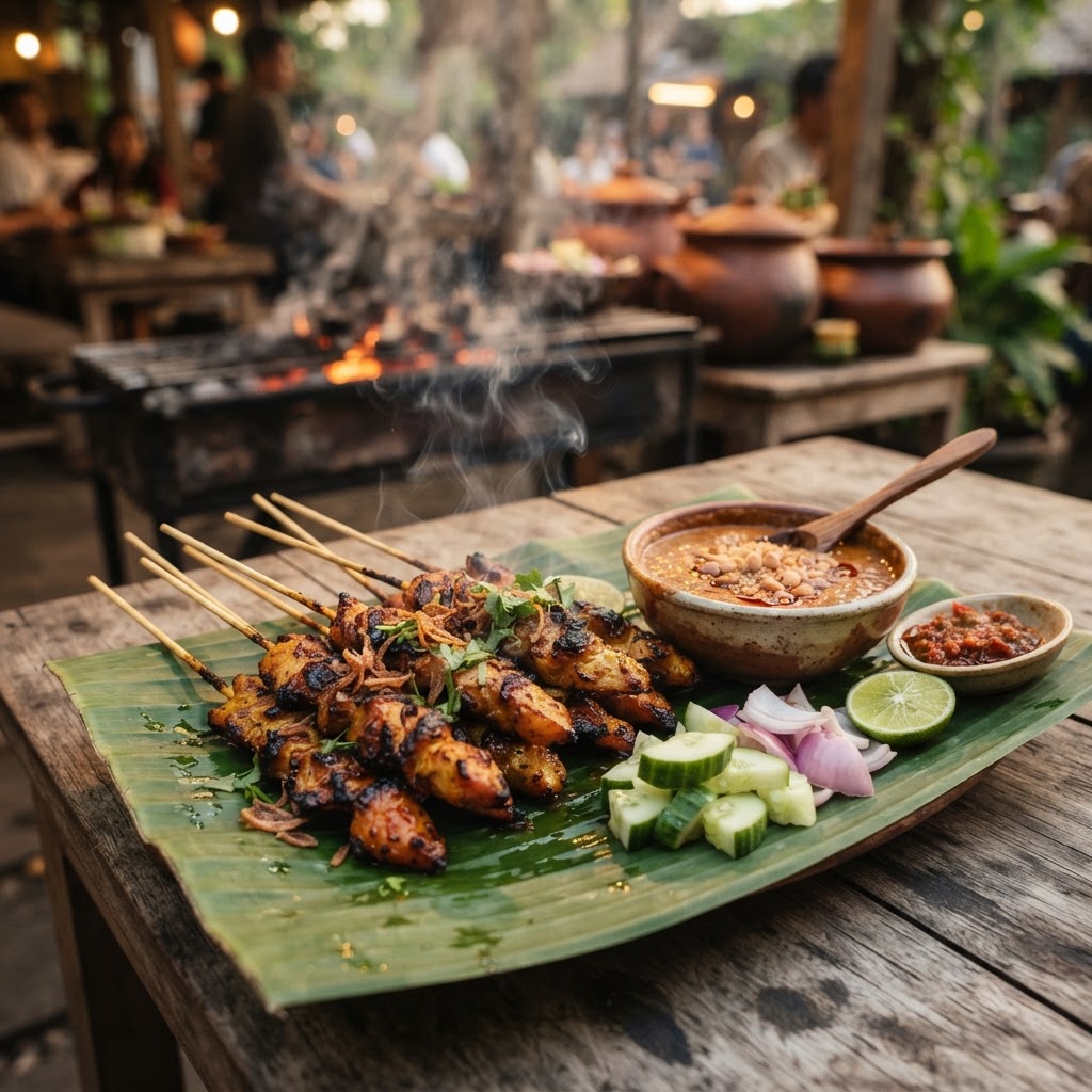 Photo de la recette Satay Ayam — plat indonésienne maison