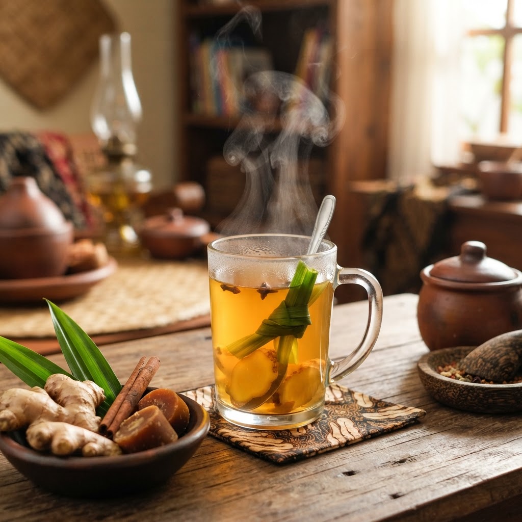 Photo de la recette Wedang Jahe — boisson indonésienne maison