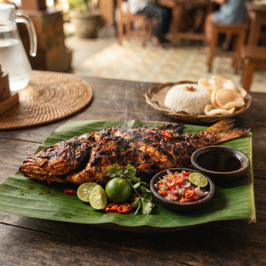 Photo de la recette Ikan Bakar — plat indonésienne maison