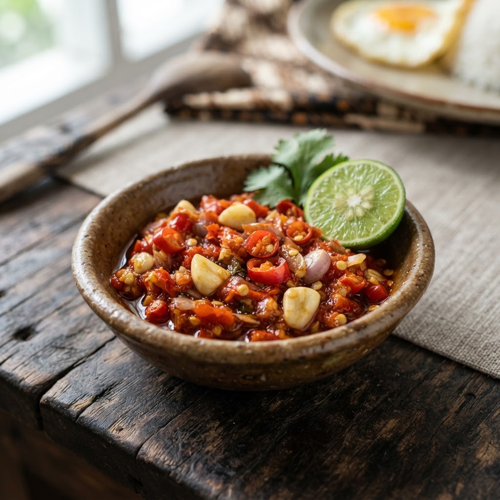Photo de la recette Sambal Bawang — snack indonésienne maison
