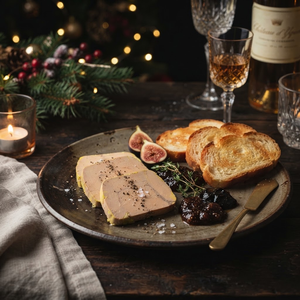 Photo de la recette Foie gras maison — entrée française maison