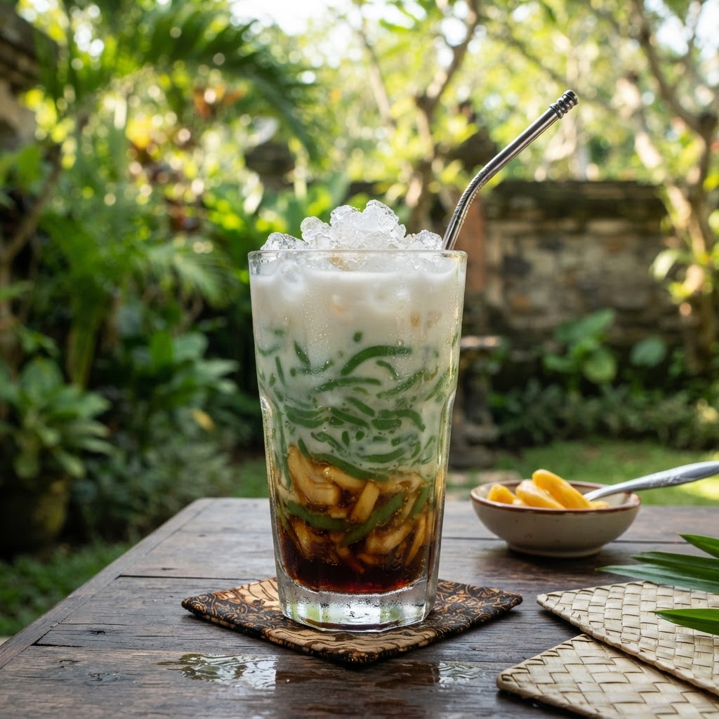 Photo de la recette Es Cendol — dessert indonésienne maison