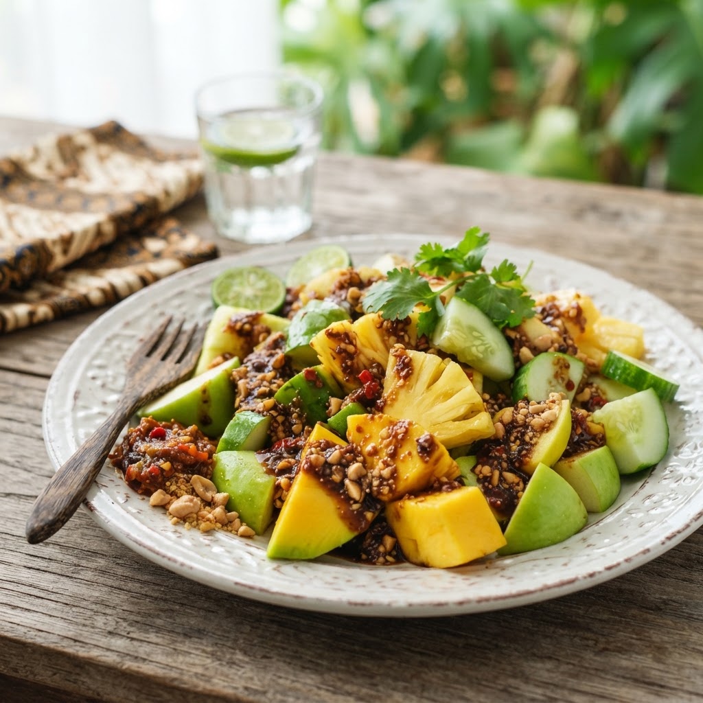 Photo de la recette Rujak Buah — snack indonésienne maison