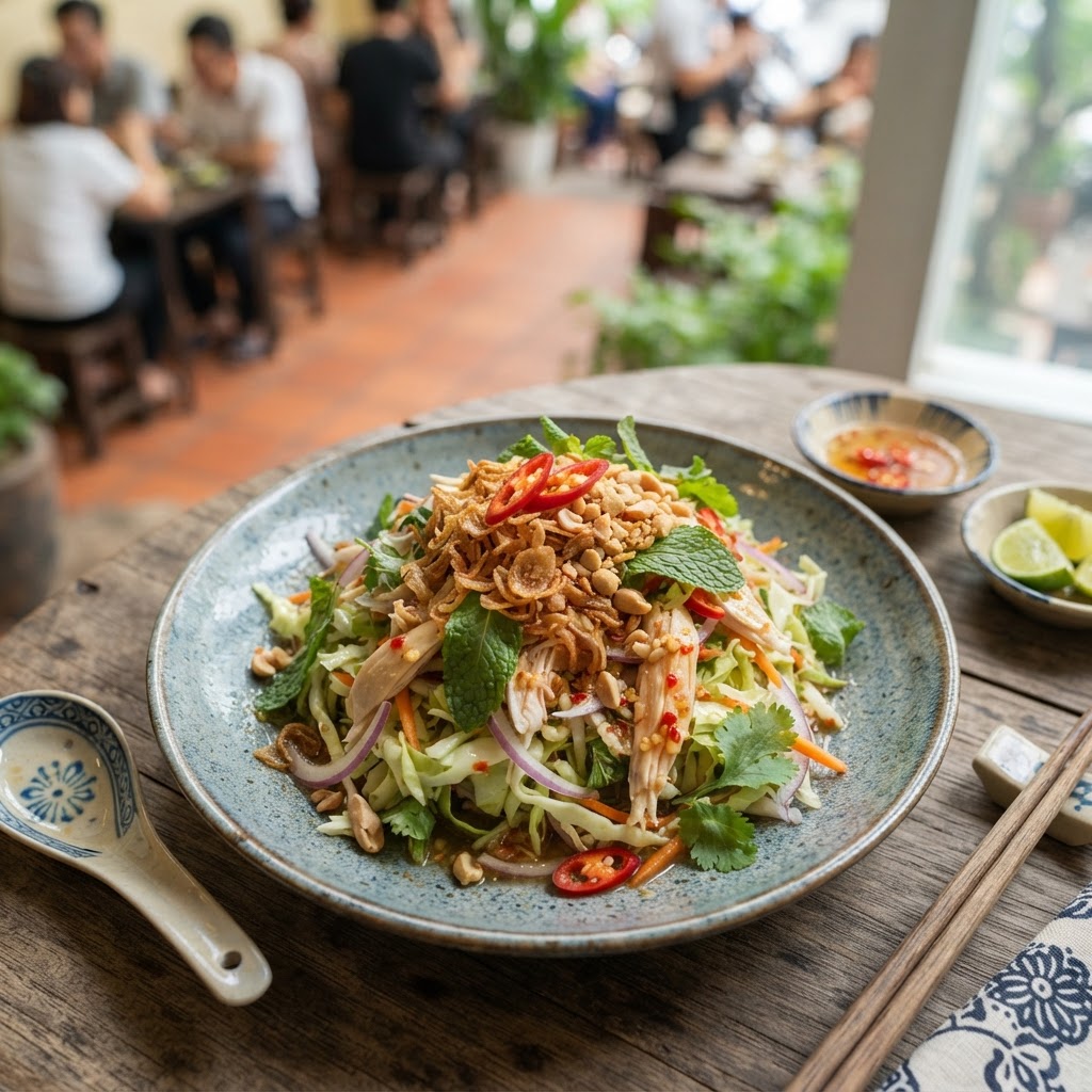 Photo de la recette Goi ga — entrée vietnamienne maison