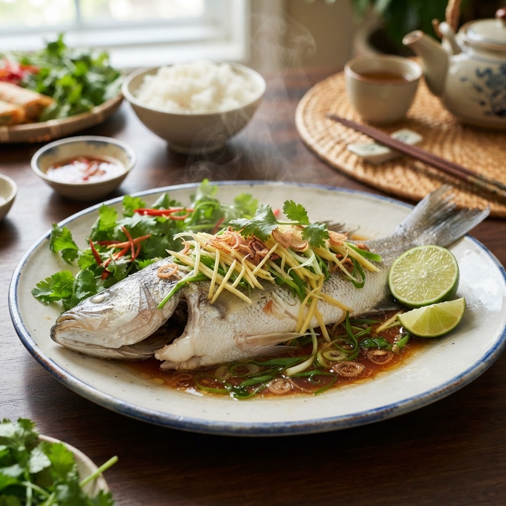 Photo de la recette Ca hap gung — plat vietnamienne maison