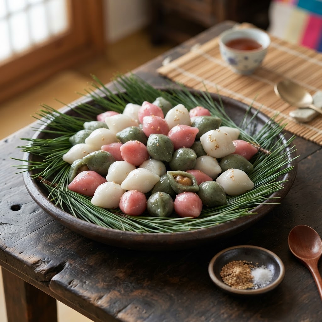 Photo de la recette Songpyeon — dessert coréenne maison