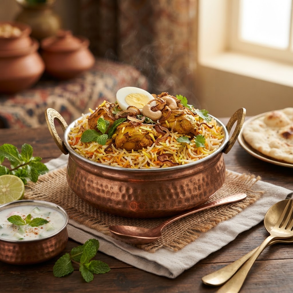 Photo de la recette Biryani de poulet — plat indienne maison
